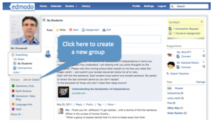 edmodo screen shot