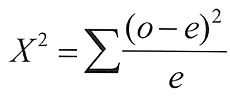 chi square equation