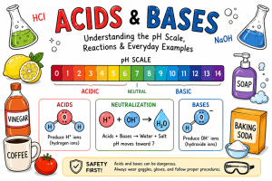 acids and bases coloring sheet