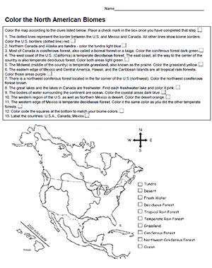 Featured image of post World Biome Map Coloring Worksheet Answers How many biomes are in the world