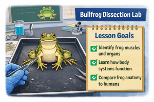 bullfrog dissection