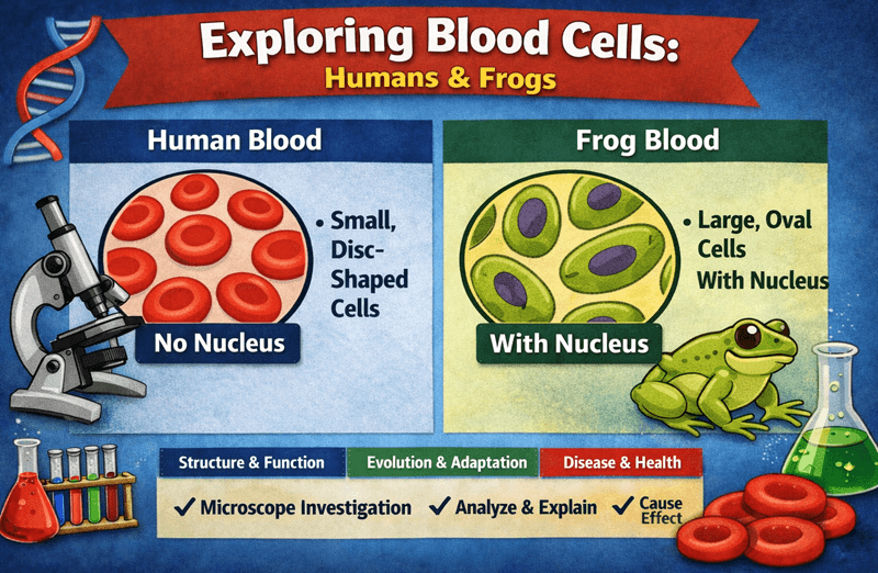 Lab – Comparing Human and Frog Blood Cells