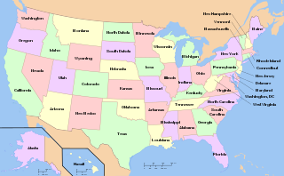 map of the USA