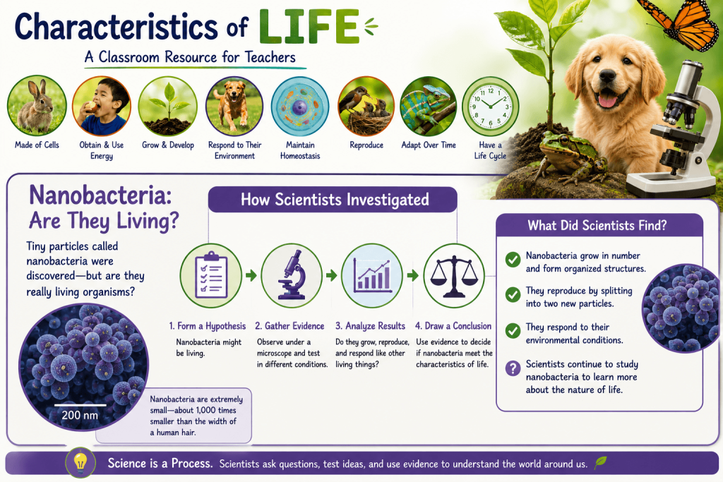 characteristics of life