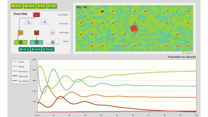 Predator Prey Simulation