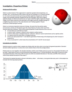 Properties Of Water Worksheet Answers  Livinghealthybulletin