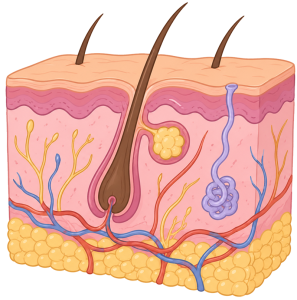skin cross section