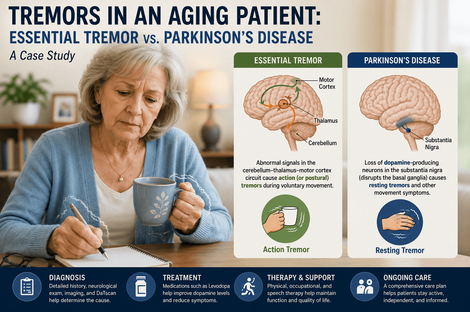 Case Study – Essential Tremor or Parkinson’s Disease?